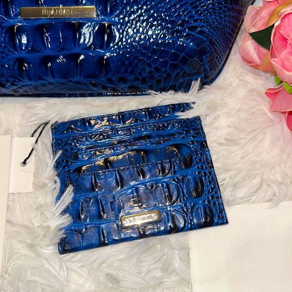 Brahmin Harker and Cheryl CC wallet in sapphire - Picture 3 of 14